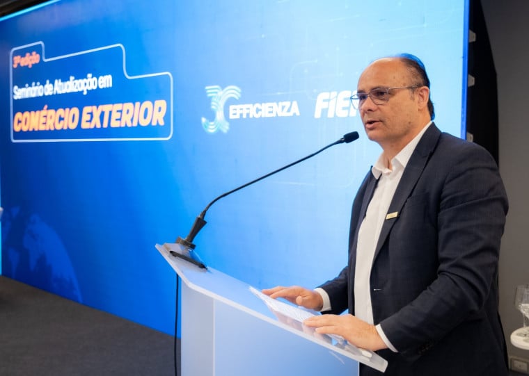 Luciano D'Andrea destaca a importância do encontro, uma vez que 19% do faturamento da indústria gaúcha provém das exportações 