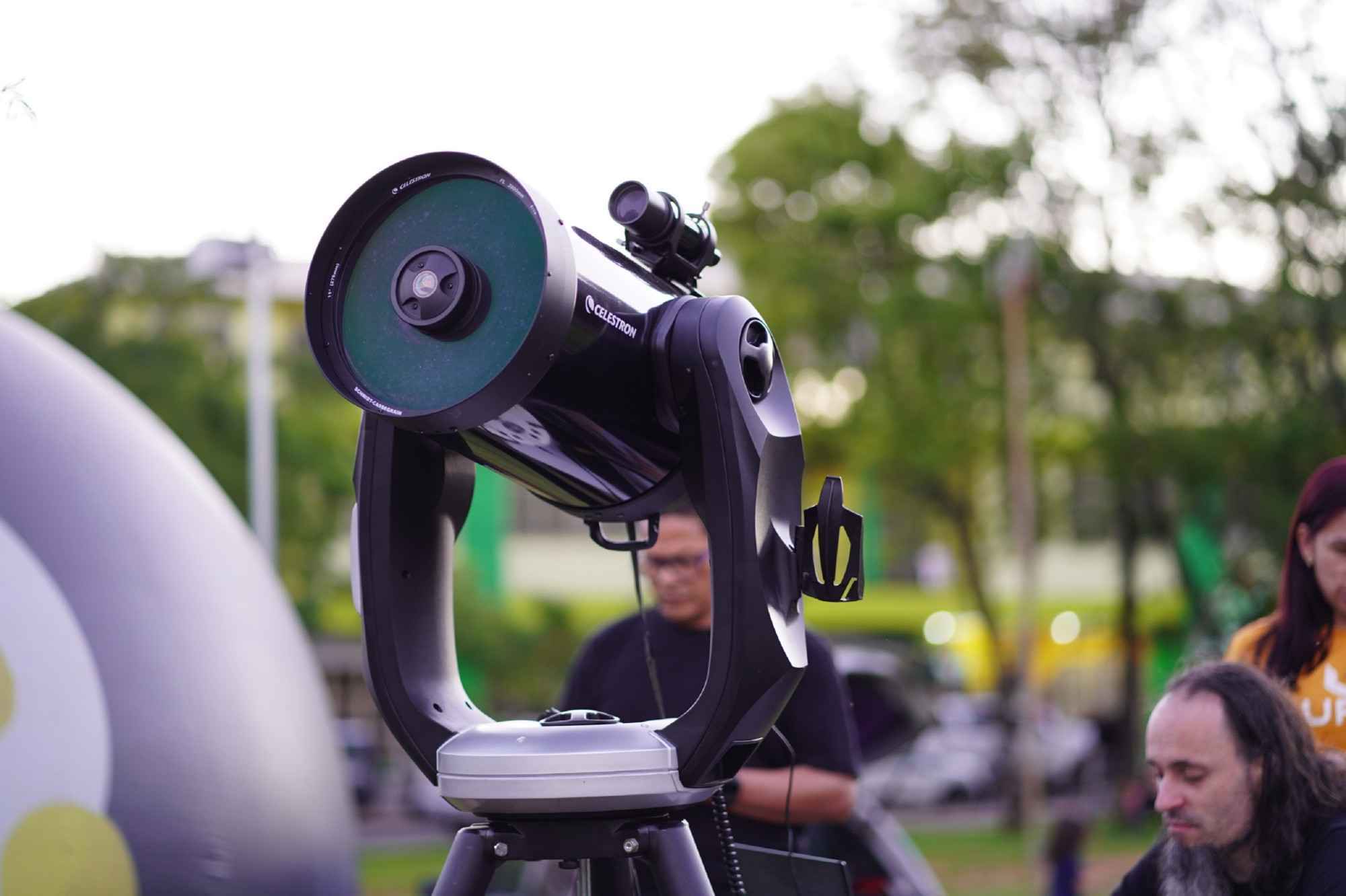 Evento terá telescópios amadores disponíveis para uso do público | Michel Sanderi/Prefeitura de Passo Fundo/Divulgação/Cidades