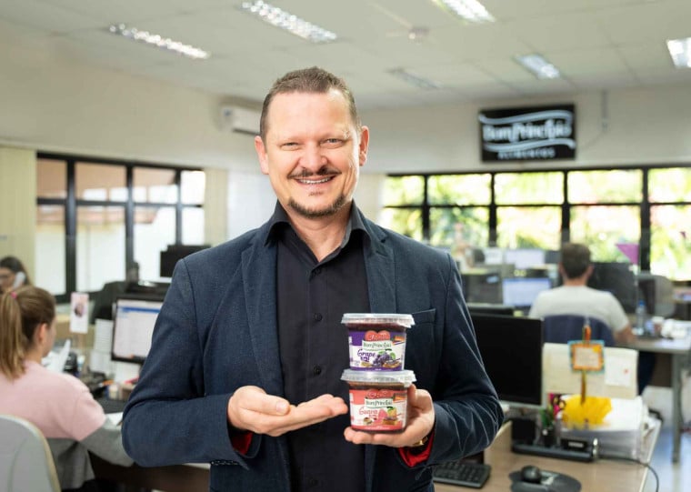 Diretor-presidente da Bom Princípio, Alexandre Ledur.