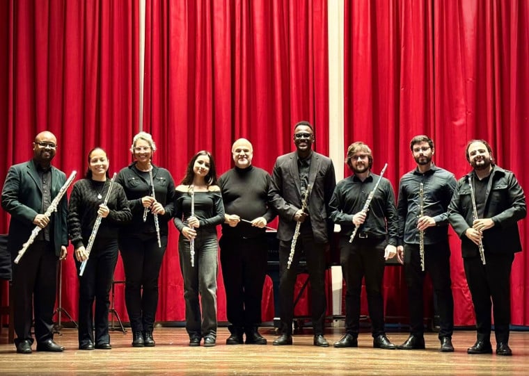Arsis – Orquestra de Flautas Transversais da Ufrgs faz recital gratuito na Cinemateca Capitólio