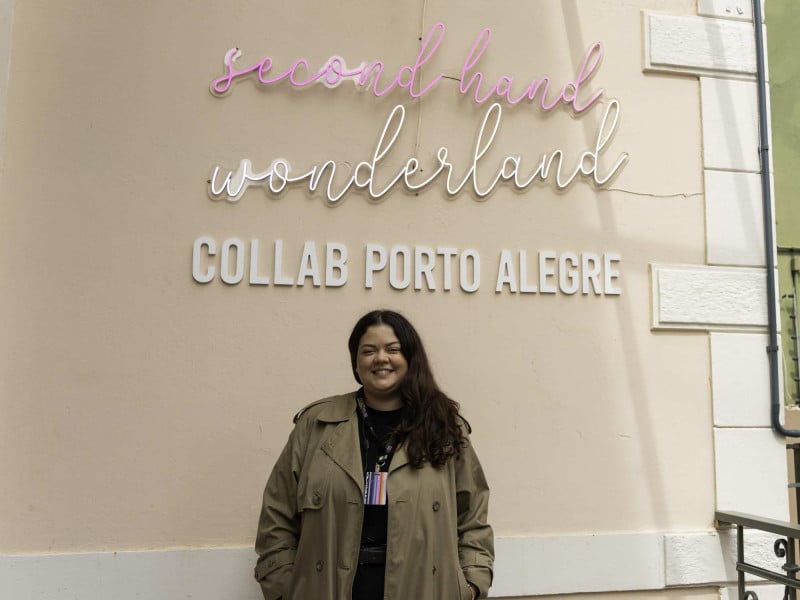 T&aacute;gila Priscila de Oliveira &eacute; a gerente respons&aacute;vel pela Dig For Fashion Porto Alegre <br />Foto: ARTUR KOCH/JC