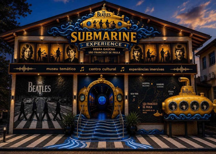 Chamado de Submarino Experience, novo negócio da cidade aguarda a assinatura de um Termo de Concessão da prefeitura