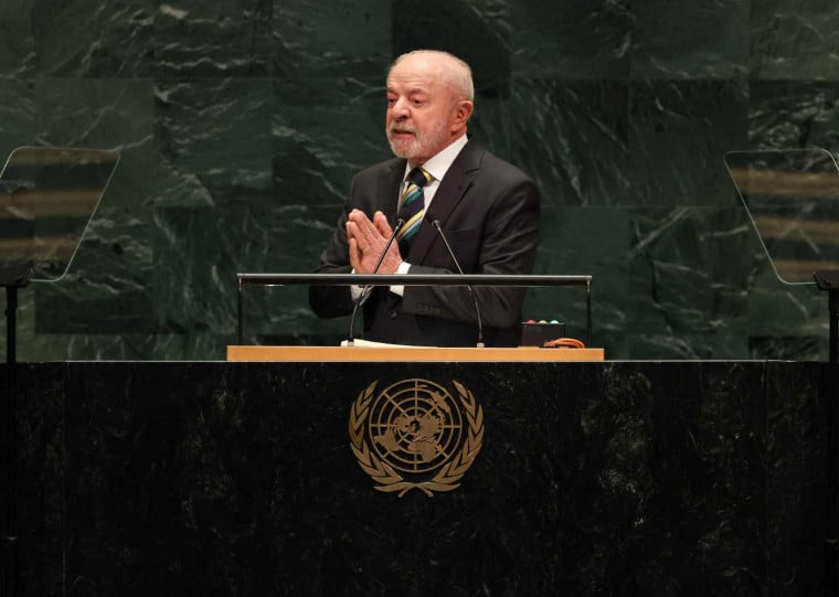 Lula discursou nesta manhã na abertura da sessão de debates da ONU