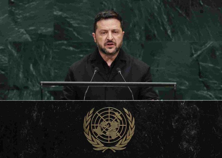 Zelensky afirmou que quanto mais liberdade Putin tem para agir, mais perigoso o mundo fica para todos