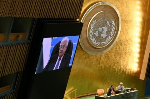 Ações de Israel ameaçam vida e existência de palestinos, diz presidente da Autoridade Palestina à ONU