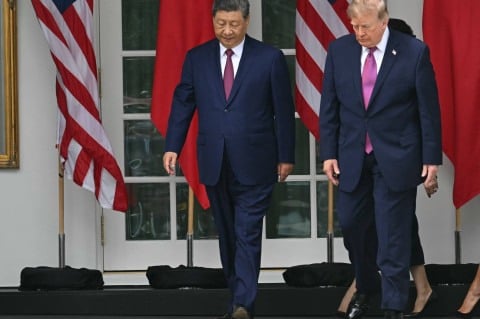 Trump diz ter tido 'ótima reunião' com Xi Jinping na Casa Branca