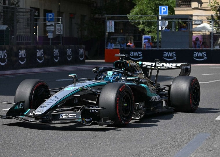 Piloto britânico marcou 1min43s347 no segundo treino livre