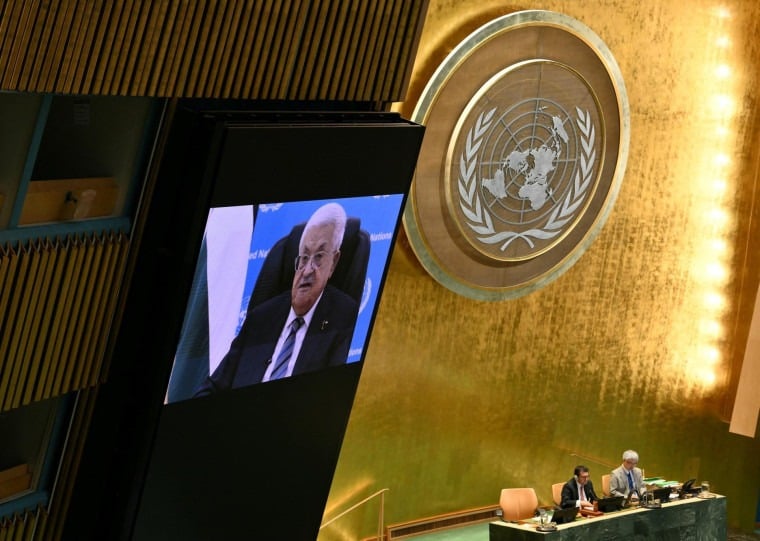 Mahmoud Abbas teve que discursar por videoconferência após ter seu visto de entrada nos EUA negado
