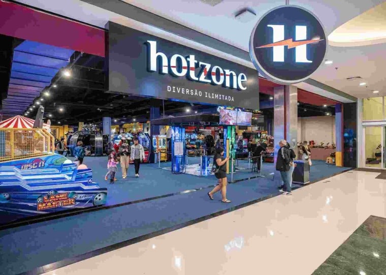 Renovação da HotZone também inclui quatro salões exclusivos para festas de aniversário e eventos