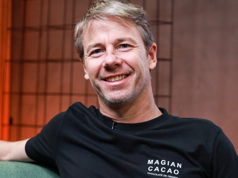 Andr&eacute; Passow comanda a Magian Cacao, marca de chocolates artesanais de Porto Alegre<br />Foto: Artur Koch/JC