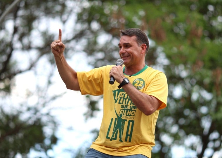 Campanha de Flávio Bolsonaro disse que a notícia é de "alto potencial viral"