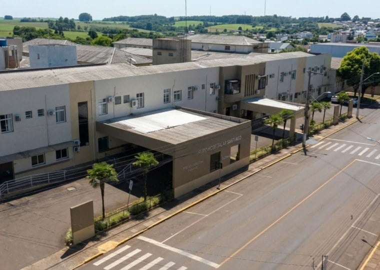 Cerca de 90% da estrutura física da casa de saúde sofreu algum dano por conta da chuva de granizo registrada no fim de semana