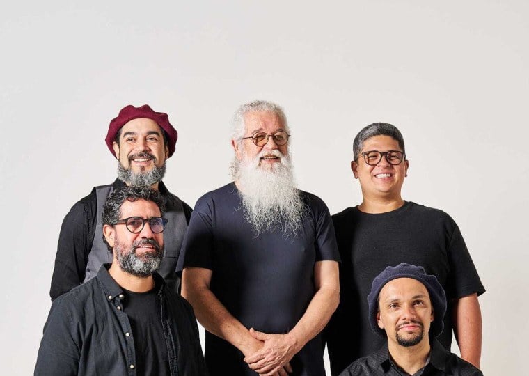 O quinteto reúne músicos com longa experiência em gravações e festivais nativistas da região Sul.