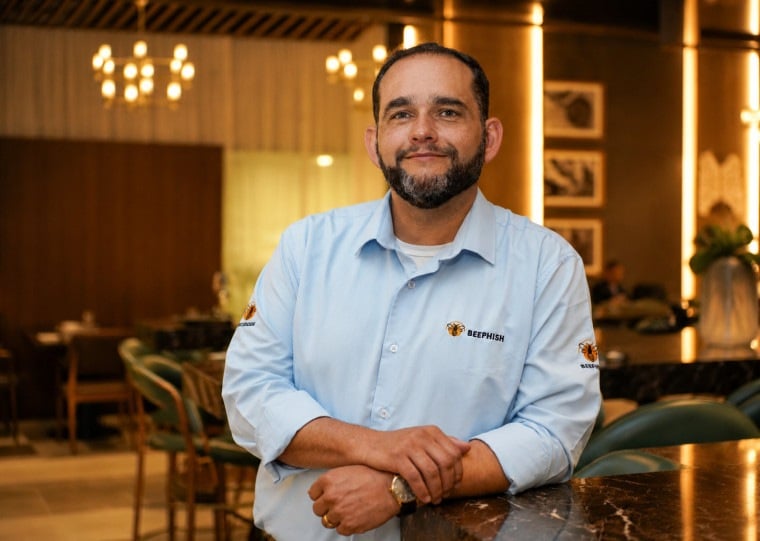 Glauco Sampaio, cofundador e CEO da Beephish
