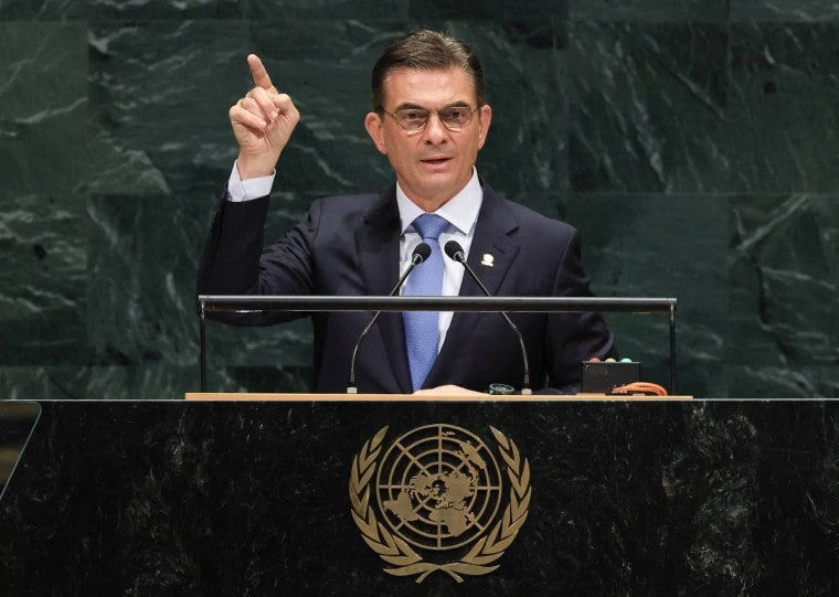 Na ONU, Paz atribuiu dois meses de protestos na Bolívia ao narcotráfico