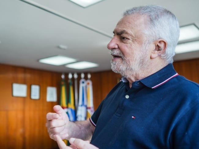 Erico Valduga estava internado no Hospital de Clínicas de Porto Alegre