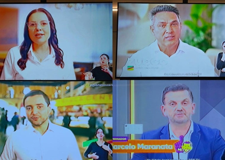 Candidatos ao governo do Rio Grande do Sul fizeram a última aparição no horário eleitoral gratuito nesta quarta-feira (30)