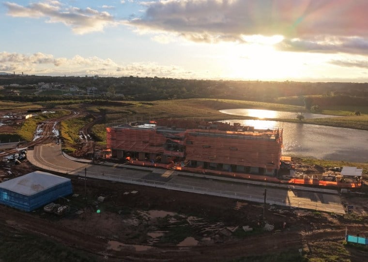 Obras do Itec, em Gravataí