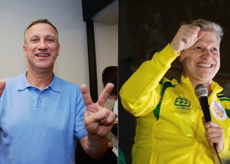 Sanderson ficou na primeira posi&ccedil;&atilde;o, com menos de 5 mil votos a mais que Van Hattem