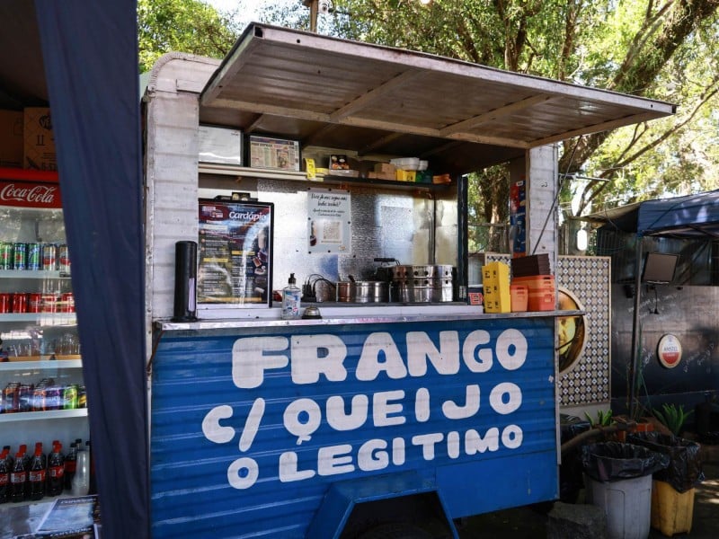 O antigo trailer foi respons&aacute;vel por popularizar o produto em Porto Alegre<br />Foto: Artur Koch/JC