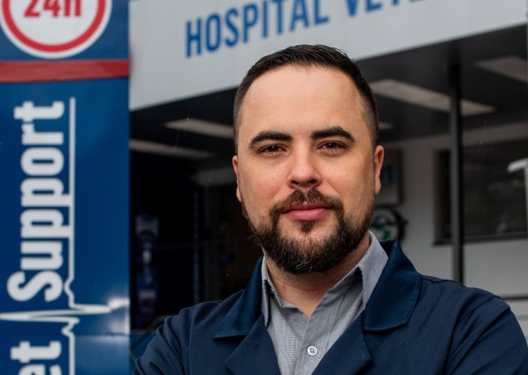 Ruben Lundgren Cavalcanti, médico-veterinário e  head do Grupo Hospitalar Pet Support