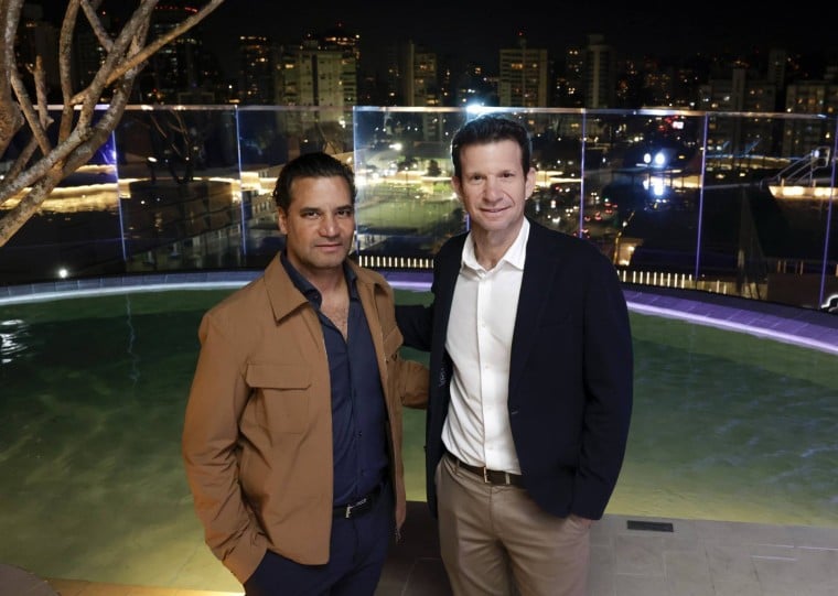 Gustavo Filgueiras, CEO do Grupo Emiliano, e Leandro Melnick, do Nilo Square