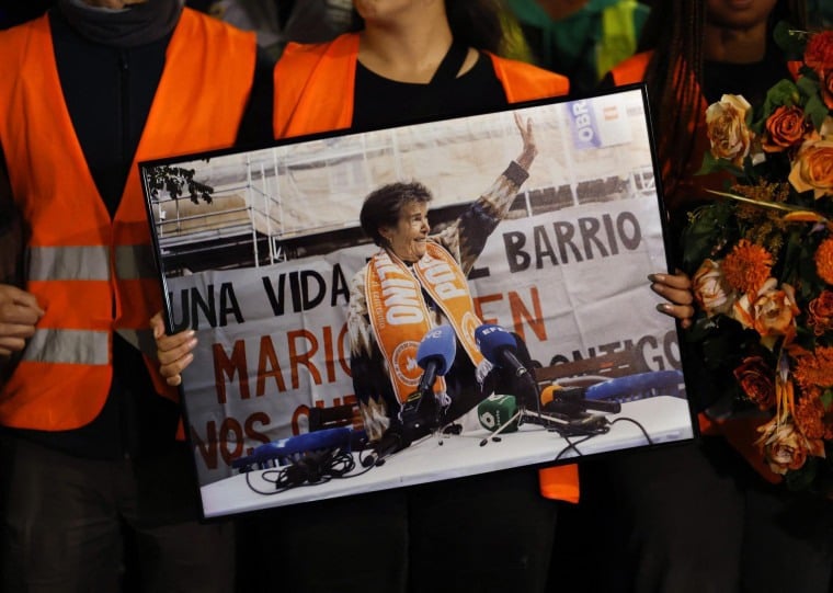 Maricarmen se tornou símbolo da questão habitacional diante de um dos temas mais mobilizadores da política europeia