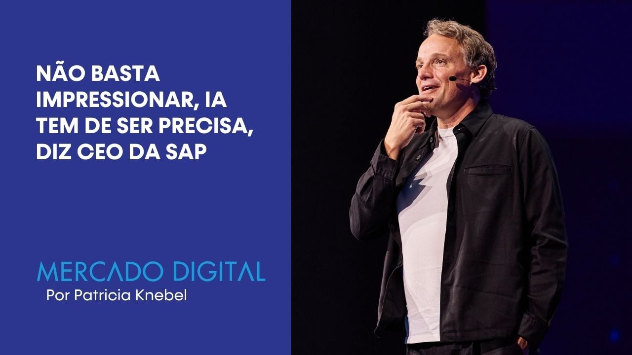 Não basta impressionar, IA tem de ser precisa, diz CEO da SAP