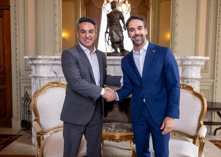 Leite e Zucco realizaram na sexta-feira (9) a primeira reuni&atilde;o oficial