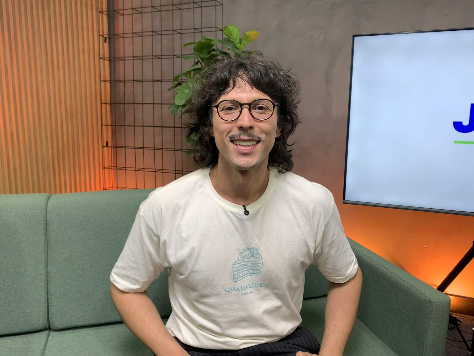&Aacute;lvaro Porepp, propriet&aacute;rio da doceria e cafeteria Casa de Pelotas | SARAH OLIVEIRA/ESPECIAL/JC