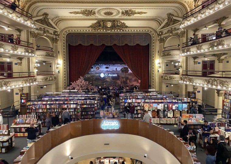 Livraria El Ateneo Grand Splendid em Buenos Aires