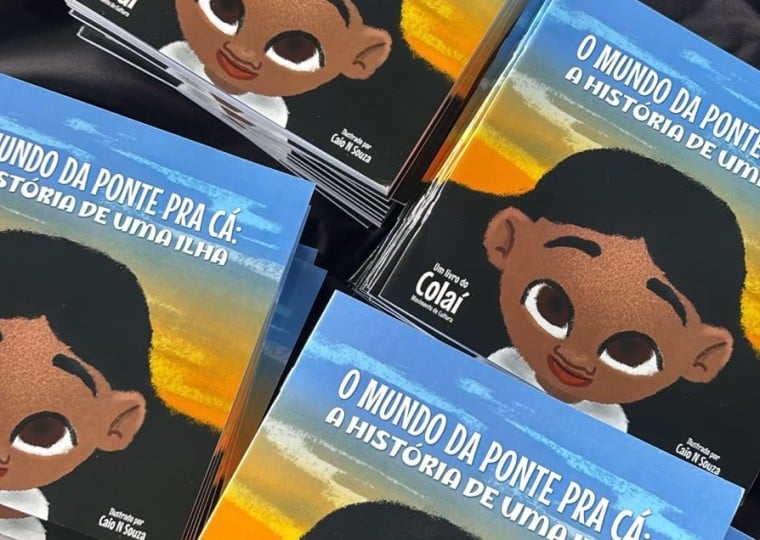 Obra infantil 'O Mundo da Ponte pra Cá' resgata memórias, saberes orais e a relação com o rio a partir do olhar da própria comunidade; Lançamento é aberto ao público