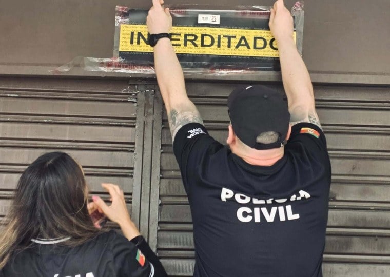 Operação Expurgo da Polícia Civil fechou dois estabelecimentos em Porto Alegre 