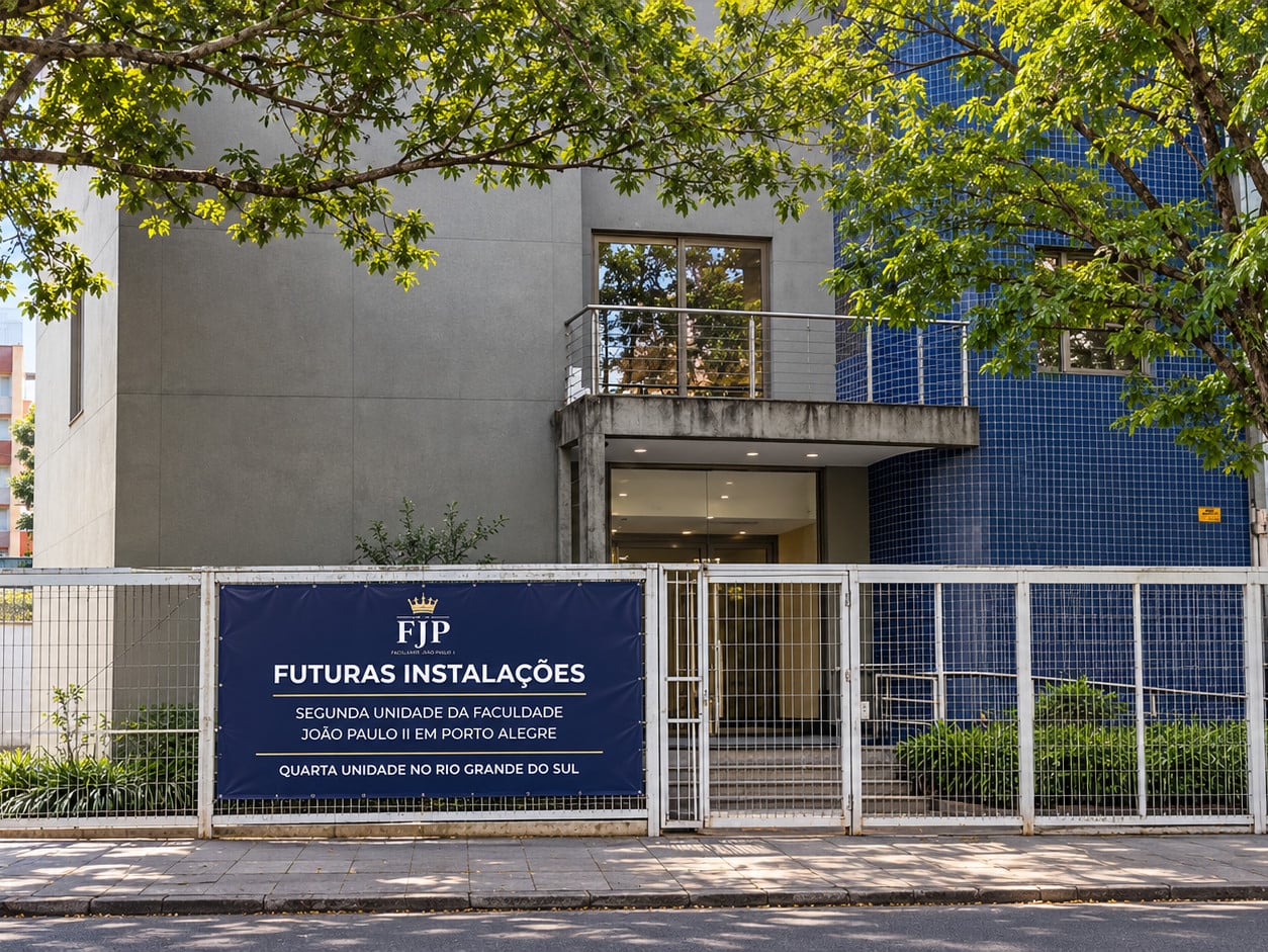 A expectativa &eacute; que a Faculdade Jo&atilde;o Paulo II inaugure o novo campus no primeiro semestre de 2027<br />Foto: DIVULGA&Ccedil;&Atilde;O/JC 
