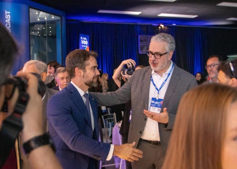 O acesso rodovi&aacute;rio ao aeroporto de Vila Oliva, em Caxias do Sul, foi anunciado pelo governador Eduardo Leite no evento