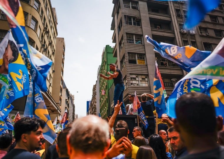 Ato ocorreu na Esquina Democrática, no Centro Histórico da Capital