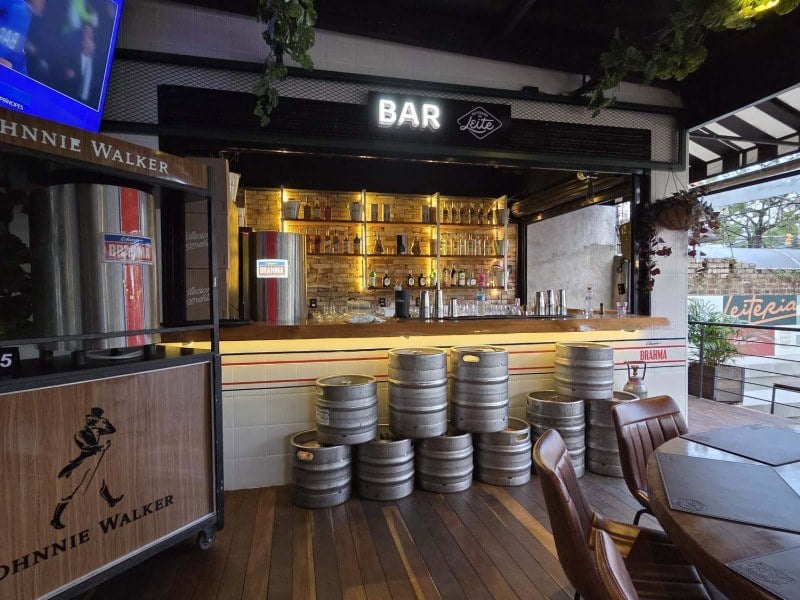 O Boteco do Leite est&aacute; presente na nova opera&ccedil;&atilde;o atrav&eacute;s de um bar <br />Foto: NATHAN LEMOS/JC