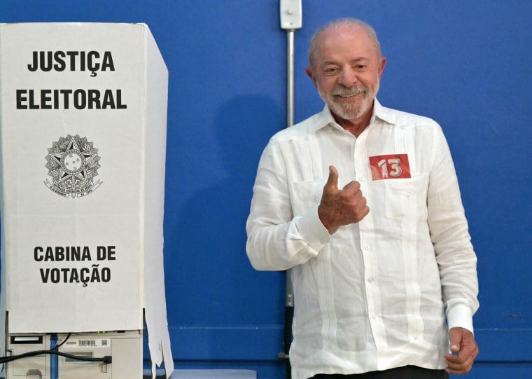 Lula agradeceu o apoio recebido durante a campanha para o segundo turno