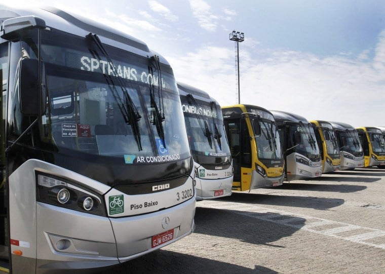 Cerca de 28% da frota estava parada, conforme levantamento