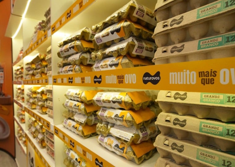 Marcas como a Naturovos levarão seus produtos à convenção