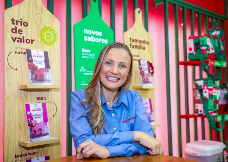 Paula Fengler, especialista em Pesquisa, Desenvolvimento (P&D) e Inovação da Excelsior Alimentos