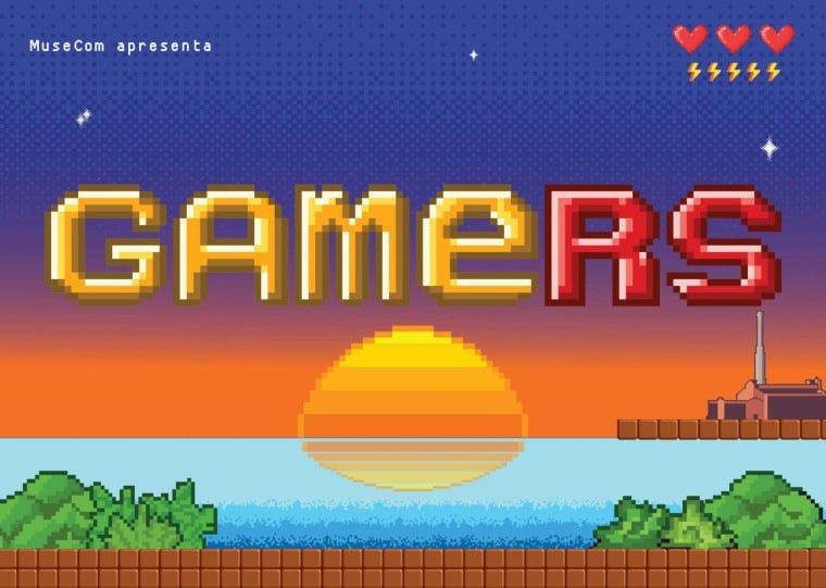 A mostra reúne revistas, consoles, gameplays e fliperamas que contam a história dos jogos digitais no Rio Grande do Sul.