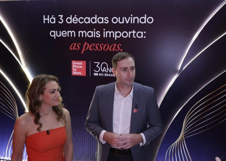 Kelly Bitencourt e André Bersano são diretores regionais GPTW