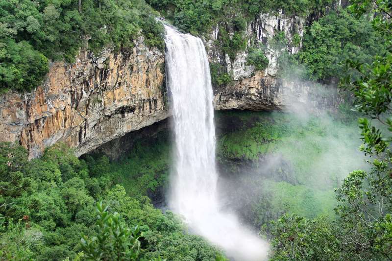 Parque do Caracol, em Canela, possui 100 hectares, sendo que 25 deles são destinados ao turismo 