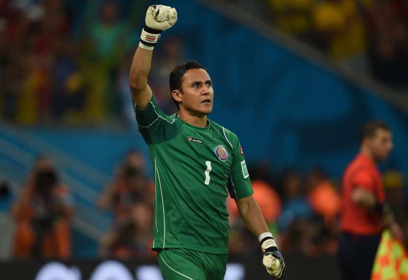 Goleiro Keylor Navas, que defende o Real Madrid, é o jogador mais conhecido da lista