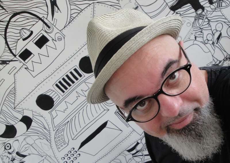 Artista visual e escritor Alexandre Carvalho participa de edição na Rua da Cultura da Pucrs