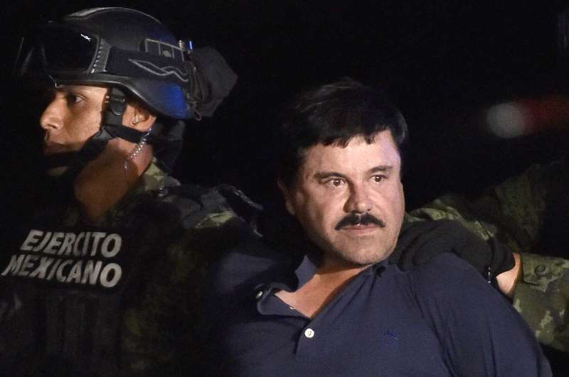El Chapo foi condenado por todas as dez acusações feitas contra ele