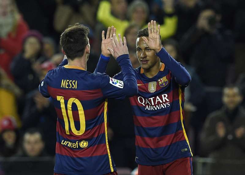 Ex-companheiros de Barcelona, os dois camisas 10 dividem números parecidos em confrontos pessoais