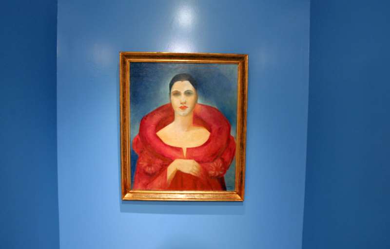 Autorretrato (1923) da artista brasileira foi exposto na Maison de l'Amérique Latine em Paris, em 2005