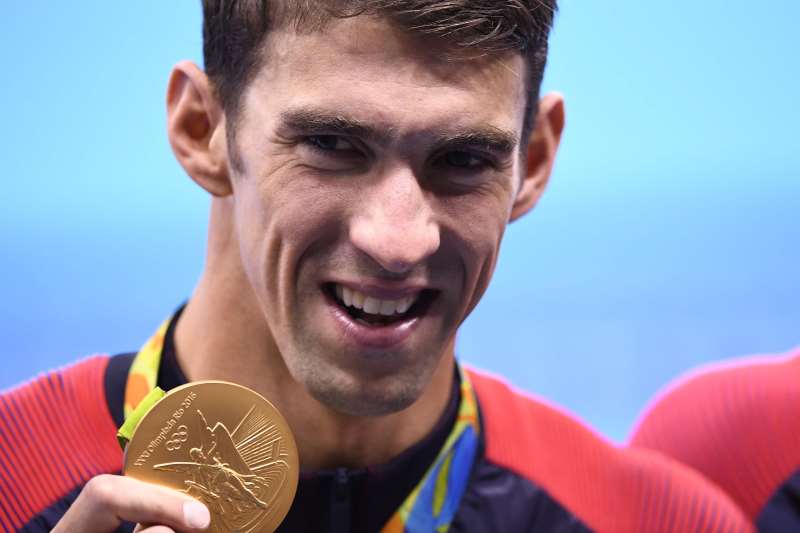 Phelps conquistou 23 medalhas de ouro entre os Jogos de Atenas, em 2004, e do Rio, em 2016